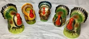 lot 63 image: Vintage Ceramic Turkey Toms from Japan