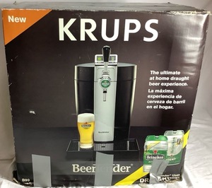 lot 105 image: Krups BeerTender B90 Home Beer-Tap System