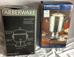 lot 109 image: Farberware Coffee Urn Servers