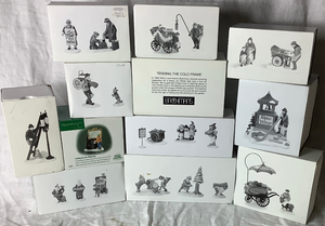 lot 253 image: Department 56 Retired Heritage Village Collection Accessories Lot #3
