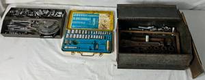 lot 146 image: Large Lot of Assorted Socket and Ratchet Sets