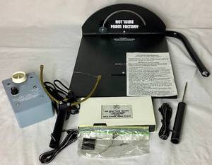 lot 262 image: Vintage Hot Wire Foam Factory Foam Cutter (Never Used)