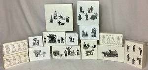 lot 251 image: Department 56 Retired Heritage Village Collection Accessories Lot #2