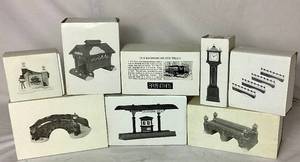 lot 259 image: Heritage Village Department 56 Retired Sets of Town Structures and 1919 Bachman Wilcox Truck