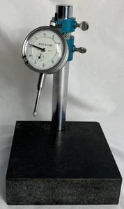 lot 161 image: Imperial Dial Indicator and Stand (Grantite) and Comparator Gauge