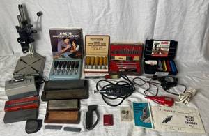 lot 150 image: Engraving, Whittling, Dremel Package with Sharpeners