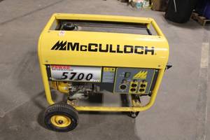 McCulloch 5700-Watt Portable Power Generator