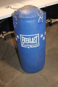lot 7 image: Everlast Choice of Champions Heavy Punching Bag, 40 lbs