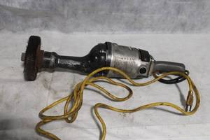 lot 13 image: Used Handheld Electric Metal Polisher with Wire Brush