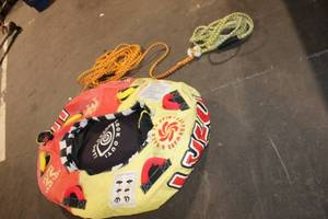 lot 52 image: Sportsstuff Towable Tube with Ropes and Handles