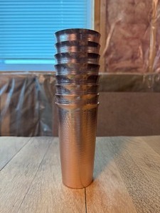 lot 77 image: Set of West Bend Copper Colored Cups