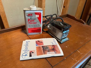 lot 96 image: SanderPolisher & Paint Thinner