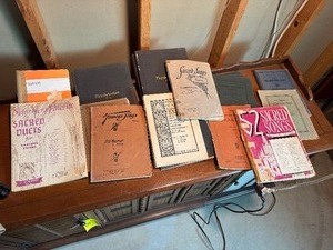 lot 99 image: Vintage Sheet Music