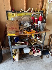 lot 115 image: Work Bench & Contents