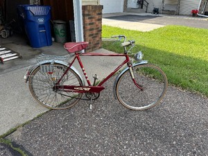lot 133 image: Hercules AMF Nottingham England Royal Prince Classic Adult Bicycle