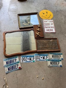 lot 137 image: Garage Wall Decor