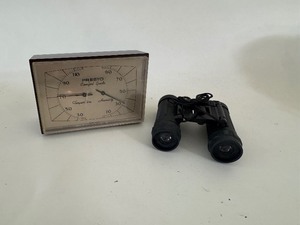 lot 65 image: Presto Comfort Guide Thermometer and Humidity Monitor & Binoculars