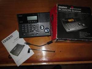 Uniden BC365CRS Bearcat scanner wit...