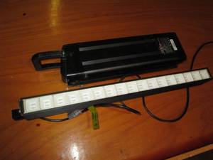 lot 31 image: 48v e-bike battery plus LED Light b...