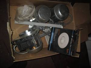 lot 63 image: Misc recessed light housing compone...