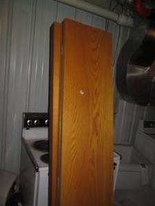 lot 65 image: (3) Bi-folding closet doors each se...