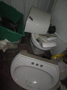 lot 67 image: Unused Porcelain walls mount sink a...