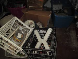 lot 71 image: Multiple boxes and totes containing...