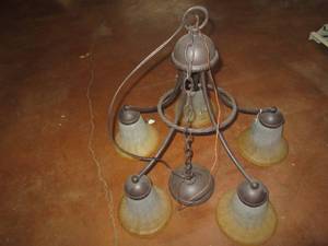 lot 91 image: Unused Westinghouse metal light fix...
