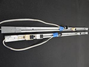 lot 93 image: Set of 2 Adjustable Outlets on 4ft Track 2 & 20 Cords
