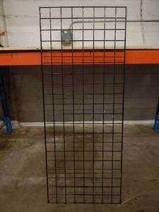 lot 27 image: Set of 3 Gridwall Panels - 2x5 - Black
