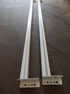 lot 87 image: Set of 2 8 Gray Crossbeams (2.5 Width)