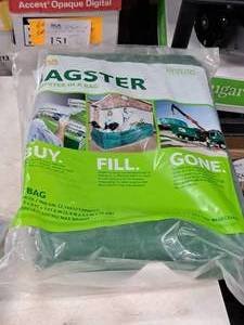 lot 635 image: Bagster Dumpster In A Bag  3-cu.yd.  605-Gallon  3300-lbs