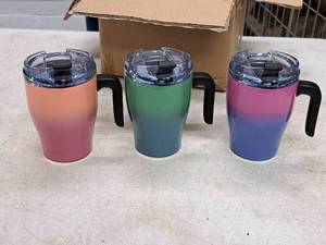 lot 686 image: Lot of (3) Mugs (in original packaging)