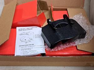 lot 697 image: Lot of (4) Q-Beam Hat Clip Lights (in original packaging)