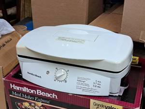 lot 709 image: Hamilton Beach Meal Maker Express Double Grill (used)