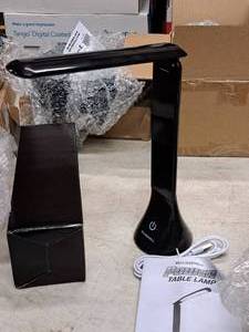 lot 759 image: Bell & Howell Power 10 Table Lamp (in original packaging)