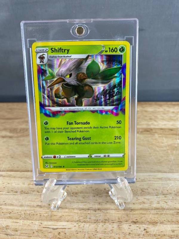 lot 118 image: 2022 Shiftry Lost Origin Holo Rare 13196 T