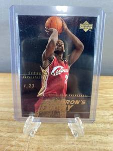 lot 40D image: LeBrons Diary Basketball Rookie Card - 2003-04 LeBron James J