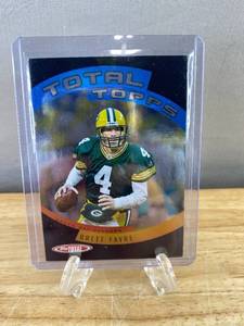 lot 244 image: Brett Favre Total Topps Collectible Card TT19 J