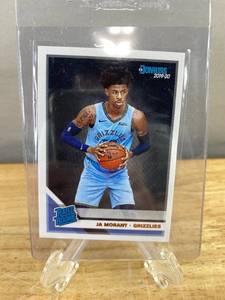 lot 39D image: Ja Morant 2019-20 Donruss Rated Rookie Basketball Card J