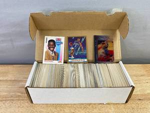 lot 259 image: Collection of NBA Basketball Trading Cards Featuring Terrell Brandon, Larry Johnson, and Shareef Abdur-Rahim J