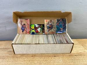 lot 260 image: Collection of Assorted NBA Basketball Trading Cards with Stars like J.R. Smith, Mike Bibby J