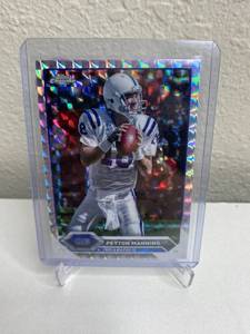 lot 325 image: 2024 Peyton Manning X-Fractor Football Card - Indianapolis Quarterback #11 M