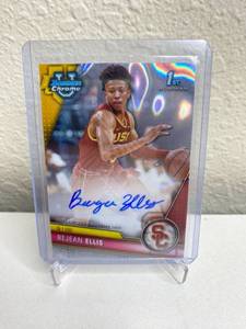 lot 332 image: Rejean Ellis USC Autographed Bowman Chrome Basketball Card - 074199 M