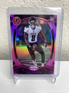 lot 336 image: 2021 Panini Certified Kyle Pitts Rookie Card Numbered 124199 #111 M