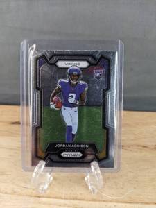 lot 83 image: 2023 Panini Prizm Football #368 Minnesota Vikings NFL Jordan Addison Rookie Card T