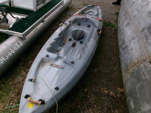 lot 16 image: Lifetime Weber 110 Angler Fishing Kayak 11