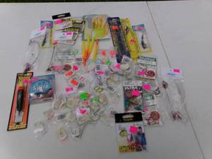 lot 85 image: Misc Fishing Lures, Hooks, Spinners, Teardrops & More (NOS)