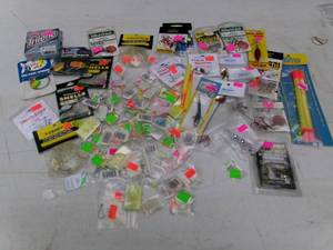 lot 84 image: Misc Fishing Lures, Hooks, Spinners, Teardrops & More (NOS)