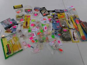 lot 83 image: Misc Fishing Lures, Hooks, Spinners, Teardrops & More (NOS)